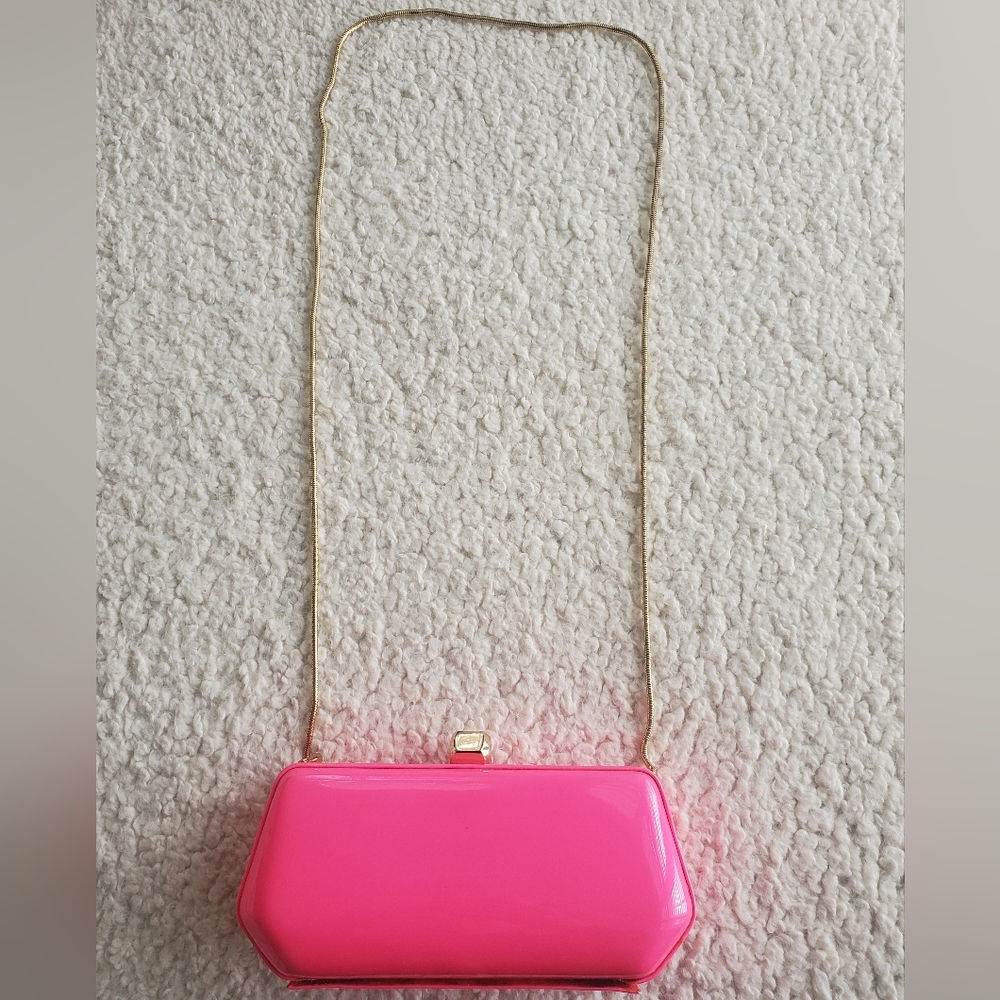 Rebecca Minkoff pink bag.